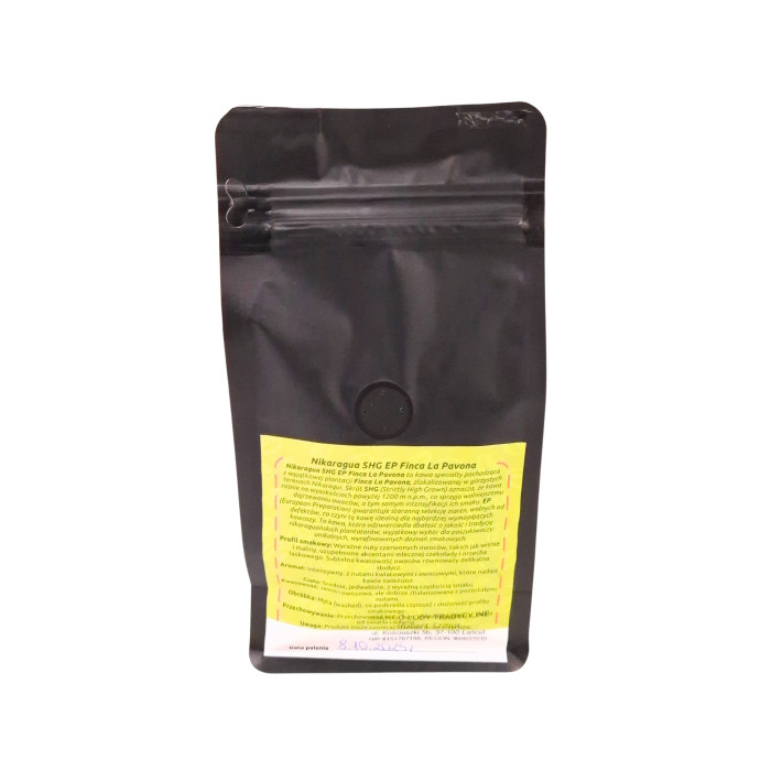 Nikaragua SHG EP Finca La Pavona – świeżo palona kawa ziarnista palarnia - Bianco Lody Tradycyjne