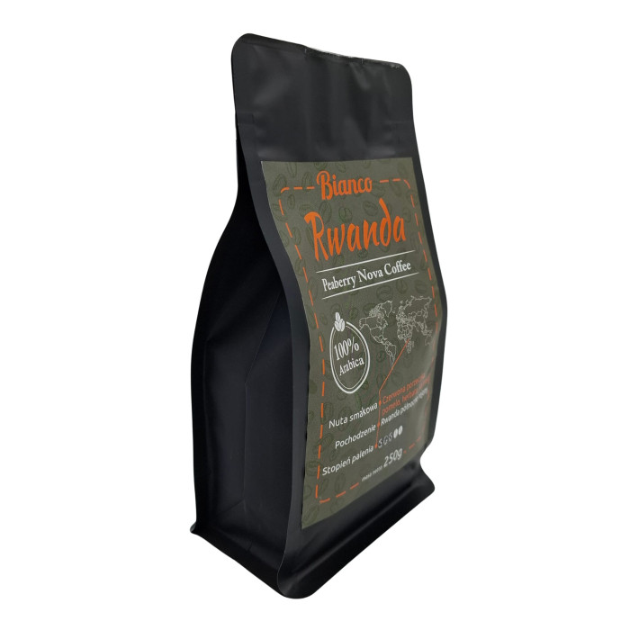 Rwanda Gicumbi Peaberry Nova Coffee – kawa specialty 86 SCA palarnia Bianco
