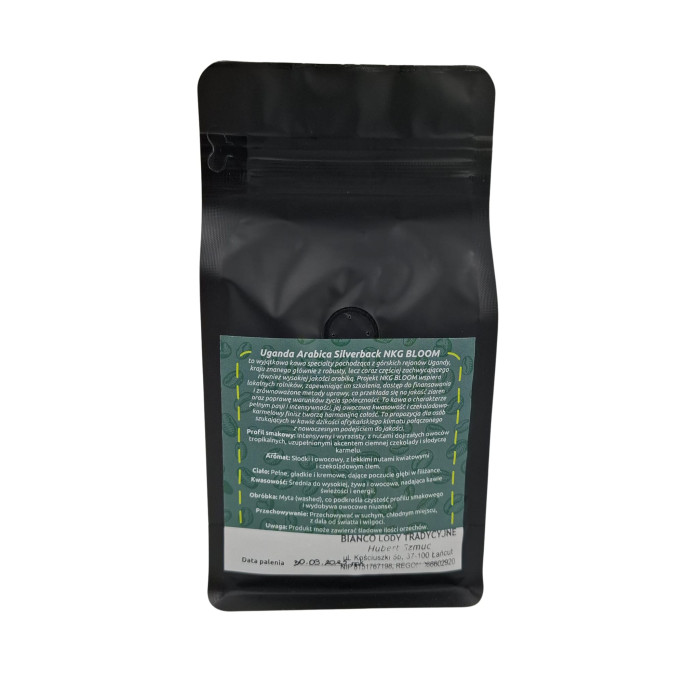 Uganda Arabica Silverback NKG BLOOM – kawa specialty 84,5 SCA palarnia Bianco