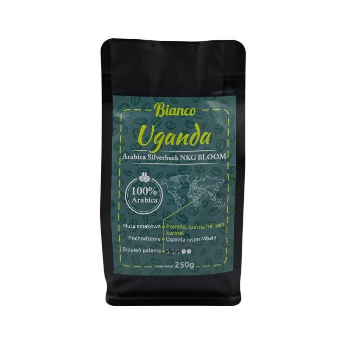 Uganda Arabica Silverback NKG BLOOM – kawa specialty 84,5 SCA palarnia Bianco