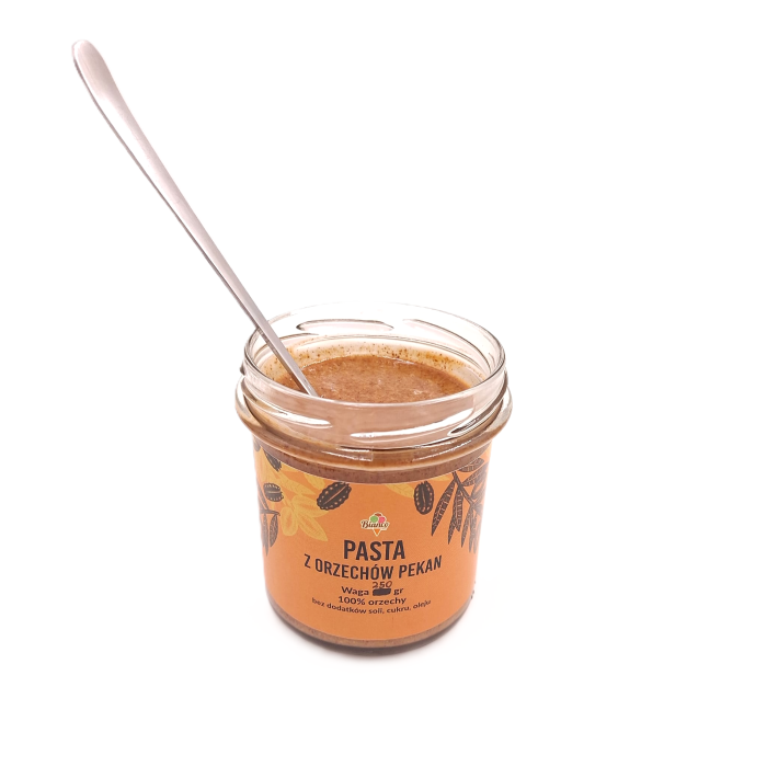 Pasta z orzechów pekan 100% – rzemieślnicza, naturalna