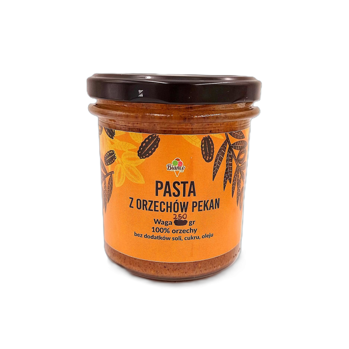 Pasta z orzechów pekan 100% – rzemieślnicza, naturalna