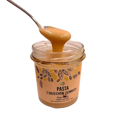 Pasta z orzechów ziemnych 100% – naturalna i rzemieślnicza