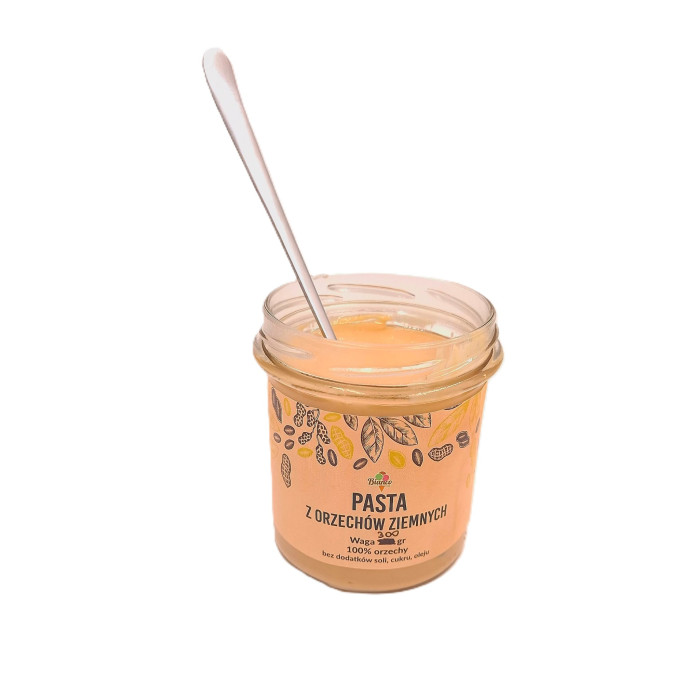 Pasta z orzechów ziemnych 100% – naturalna i rzemieślnicza