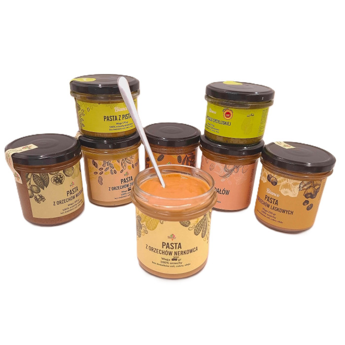 Pasta z orzechów nerkowca 100% – naturalna i rzemieślnicza