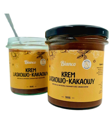 Krem laskowo-kakaowy