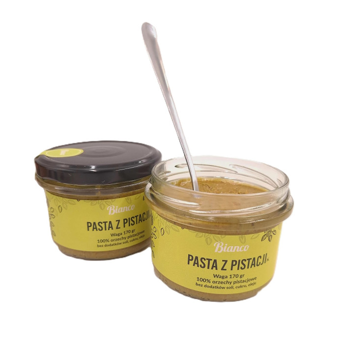 Pasta z pistacji kalifornijskiej 100% – naturalna i rzemieślnicza