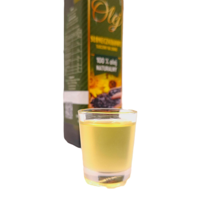 Olej słonecznikowy tłoczony na zimno Bianco – rzemieślniczy i naturalny