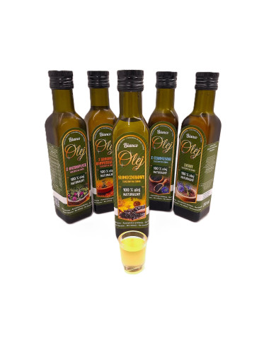 Olej słonecznikowy tłoczony na zimno Bianco – rzemieślniczy i naturalny