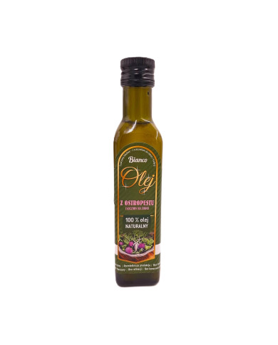 Olej z ostropestu tłoczony na zimno – Bianco | Rzemieślniczy, naturalny, świeży olej