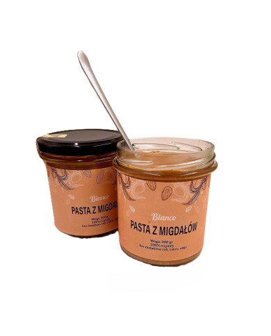 Pasta z migdałów 100% – rzemieślnicza, naturalna