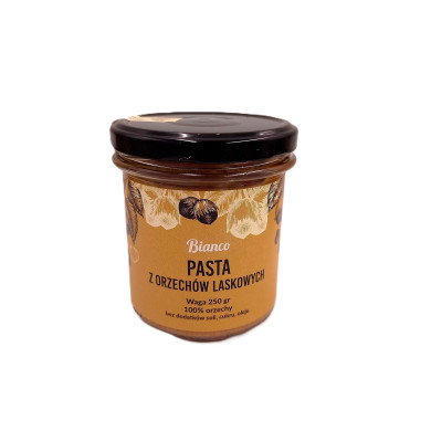 Pasta z orzechów laskowych 100% – naturalna i rzemieślnicza z Polskich orzechów
