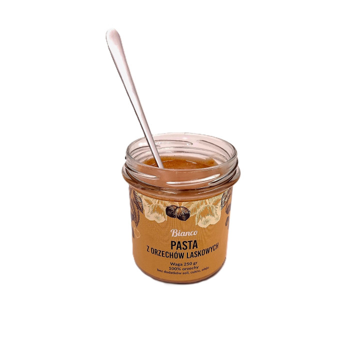 Pasta z orzechów laskowych 100% – naturalna i rzemieślnicza z Polskich orzechów