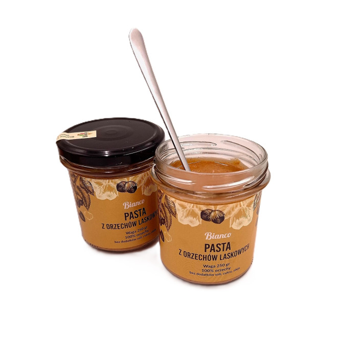 Pasta z orzechów laskowych 100% – naturalna i rzemieślnicza z Polskich orzechów