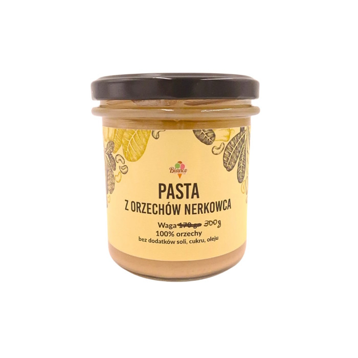 Pasta z orzechów nerkowca 100% – naturalna i rzemieślnicza