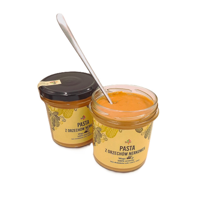 Pasta z orzechów nerkowca 100% – naturalna i rzemieślnicza