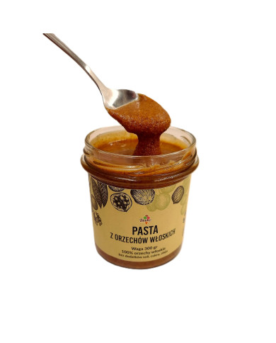 Pasta z orzechów włoskich 100% – naturalna i rzemieślnicza