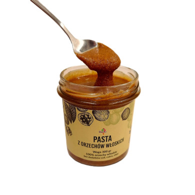Pasta z orzechów włoskich 100% – naturalna i rzemieślnicza