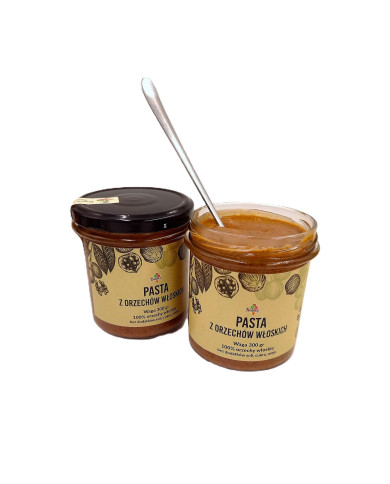 Pasta z orzechów włoskich 100% – naturalna i rzemieślnicza