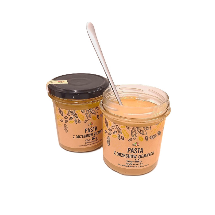 Pasta z orzechów ziemnych 100% – naturalna i rzemieślnicza
