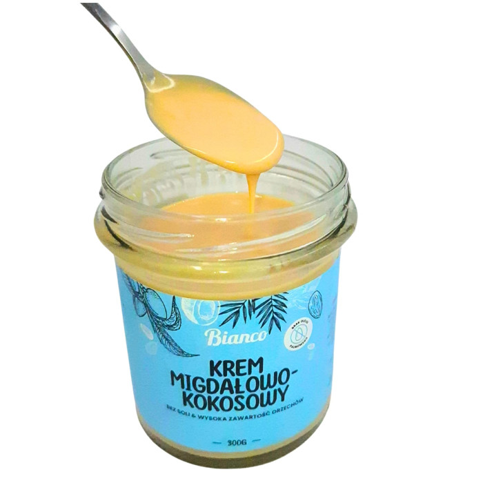 Krem migdałowo kokosowy