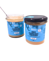 Krem migdałowo-kokosowy bez cukru – rzemieślniczy, naturalny, premium