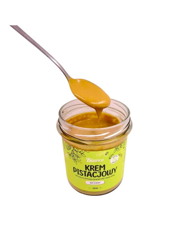 Krem pistacjowy bez cukru – rzemieślniczy, premium, wysoka zawartość pistacji