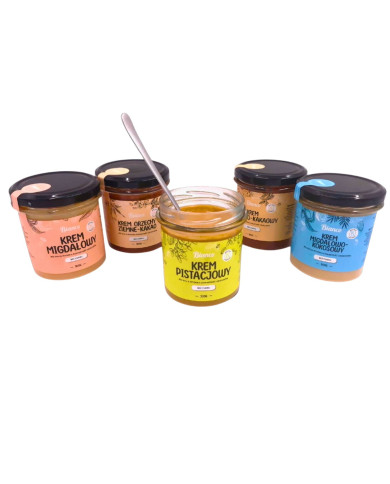 Krem pistacjowy bez cukru – rzemieślniczy, premium, wysoka zawartość pistacji