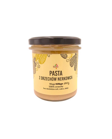 Pasta z orzechów nerkowca 100% – naturalna i rzemieślnicza