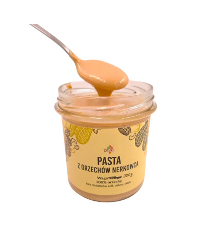 Pasta z orzechów nerkowca 100% – naturalna i rzemieślnicza