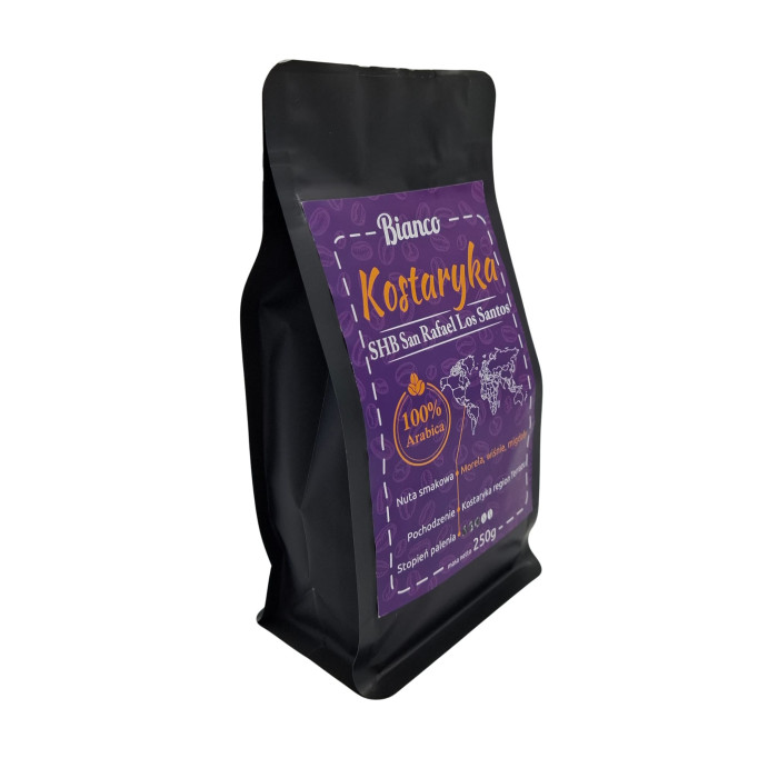 Kostaryka SHB San Rafael Los Santos – kawa specialty z Tarrazú palarnia Bianco