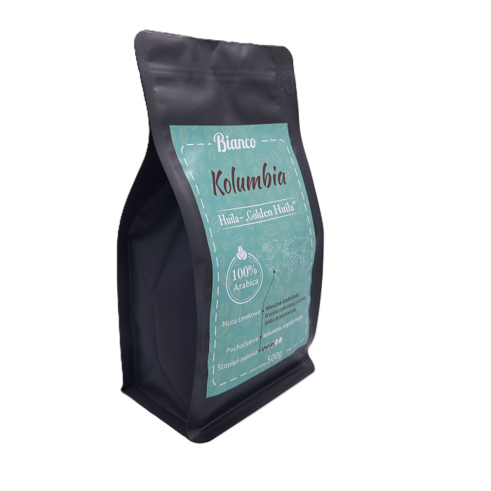 Kolumbia Golden Huila – kawa specialty 84 SCA palarnia Bianco