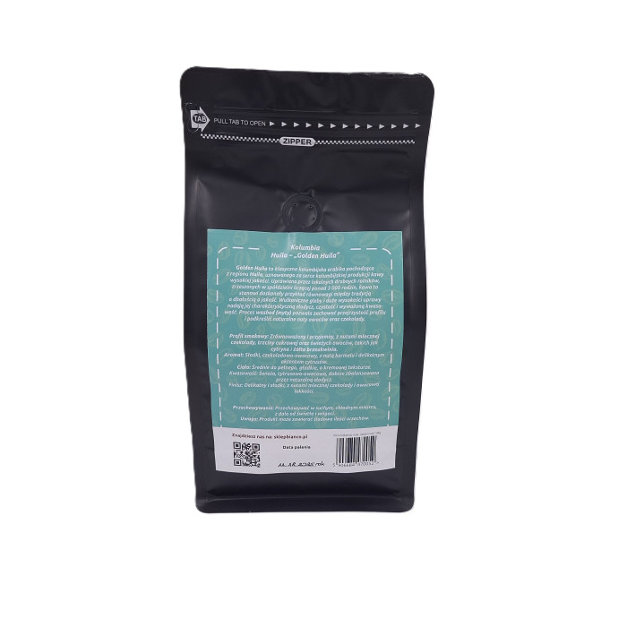 Kolumbia Golden Huila – kawa specialty 84 SCA palarnia Bianco