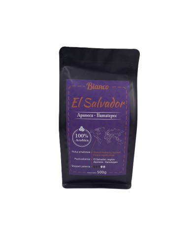 El Salvador Apaneca – Finca San Francisco – kawa specialty 87,5 SCA palarnia Bianco