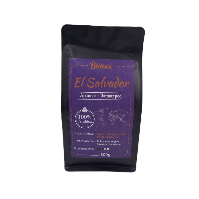 El Salvador Apaneca – Finca San Francisco – kawa specialty 87,5 SCA palarnia Bianco