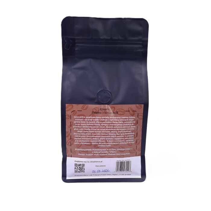 Etiopia Sirius ACR – kawa specialty Sidama - 88 SCA | świeżo palona