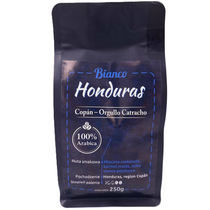 Honduras – Copán – Orgullo Catracho  – kawa specialty 83 SCA palarnia Bianco