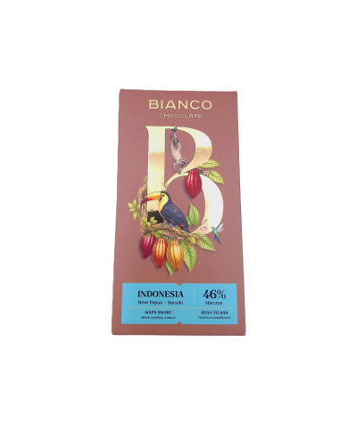 Czekolada Indonesia West Papua- Ransiki 46%  – czekolada bean to bar | daktyle, marakuja, cynamon