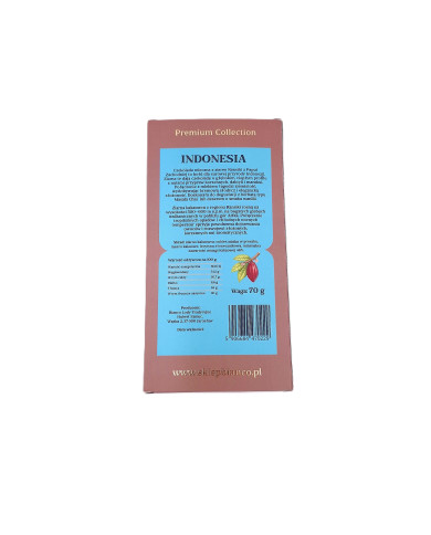 Czekolada Indonesia West Papua- Ransiki 46%  – czekolada bean to bar | daktyle, marakuja, cynamon