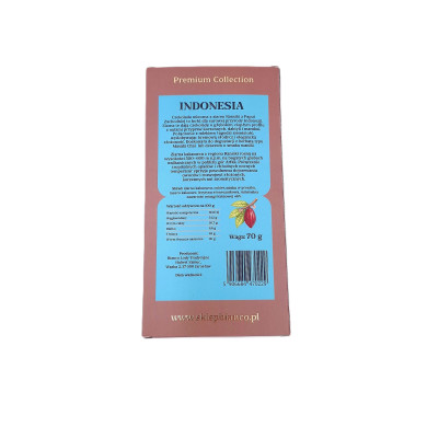 Czekolada Indonesia West Papua- Ransiki 46%  – czekolada bean to bar | daktyle, marakuja, cynamon