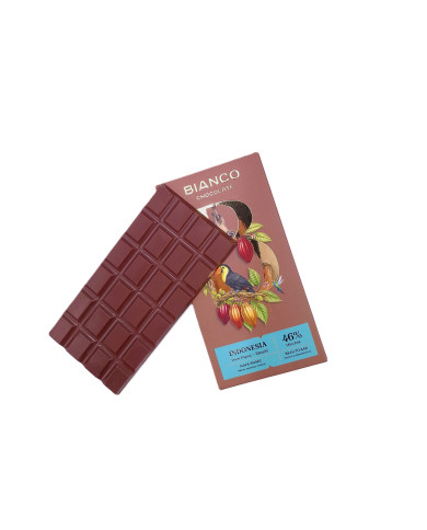 Czekolada Indonesia West Papua- Ransiki 46%  – czekolada bean to bar | daktyle, marakuja, cynamon