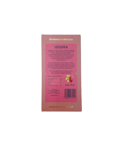 Meksyk Rio Samaria 45% – czekolada bean to bar | daktyle, kawa, marakuja