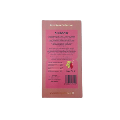 Meksyk Rio Samaria 45% – czekolada bean to bar | daktyle, kawa, marakuja