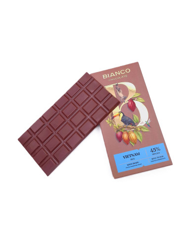 Wietnam OCA 45% – czekolada bean to bar | cytryna, mandarynka, karmel