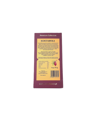 Costa Rica Finca Tres Equis 70% – czekolada bean-to-bar single origin z Kostaryki