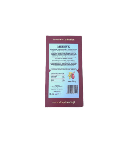Meksyk Rio Samaria 72% – czekolada bean to bar | daktyle, kawa, marakuja