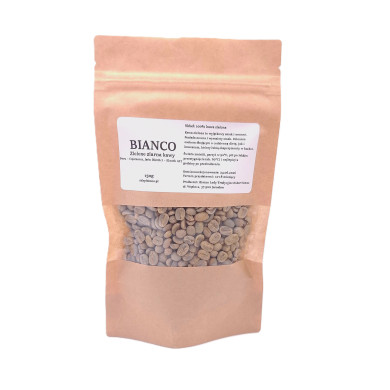 Zielone ziarna kawy 150 g – niepalona kawa do parzenia i palenia