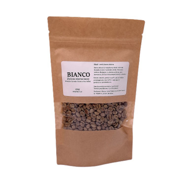 Zielone ziarna kawy 150 g – niepalona kawa do parzenia i palenia
