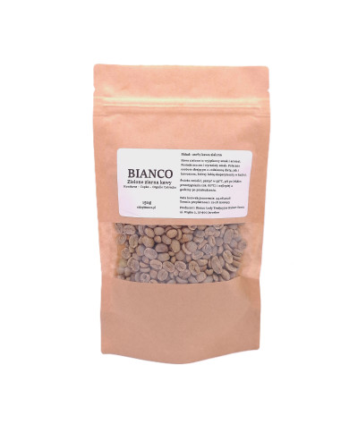 Zielone ziarna kawy 150 g – niepalona kawa do parzenia i palenia