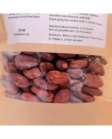 Ziarno kakaowca 150 g – naturalne superfood | 100% kakao
